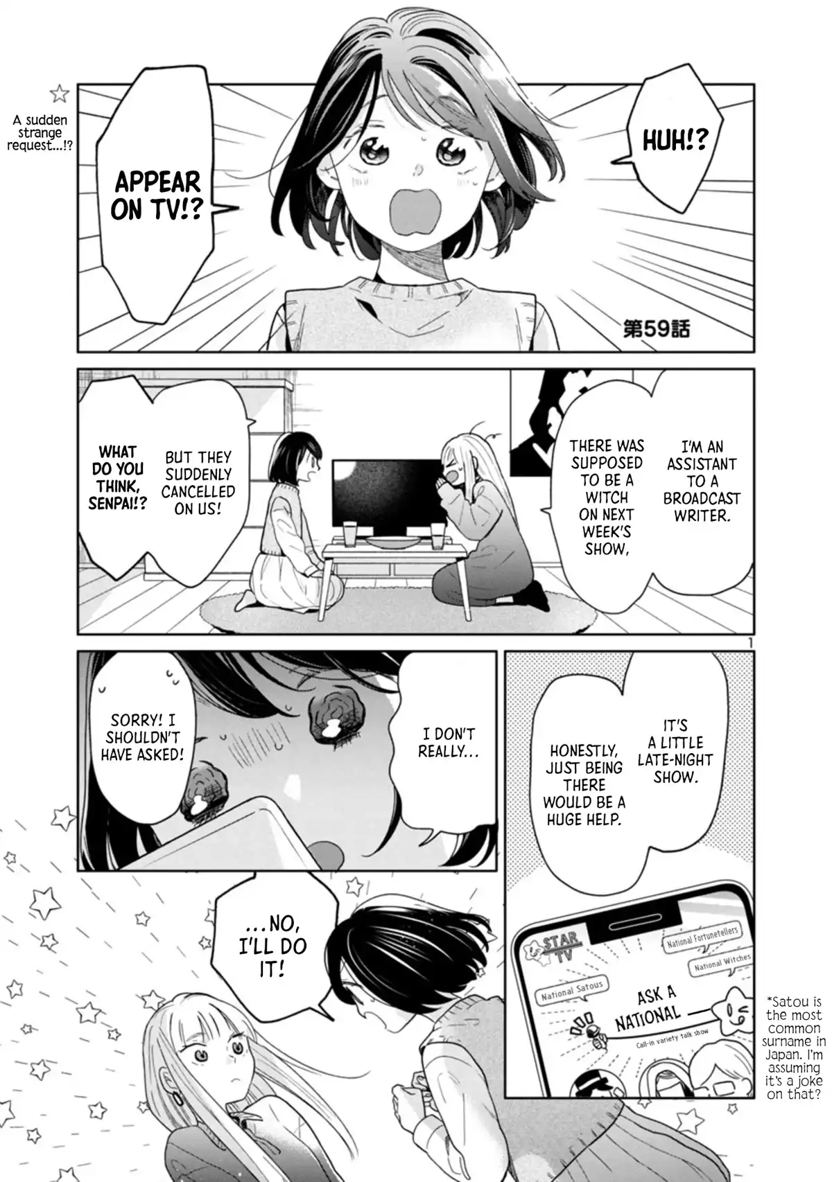 Majo-Senpai Nippou Chapter 59 1